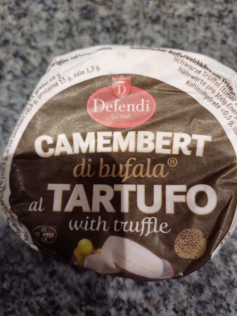 Camembert di bufala à la truffe 170 gr