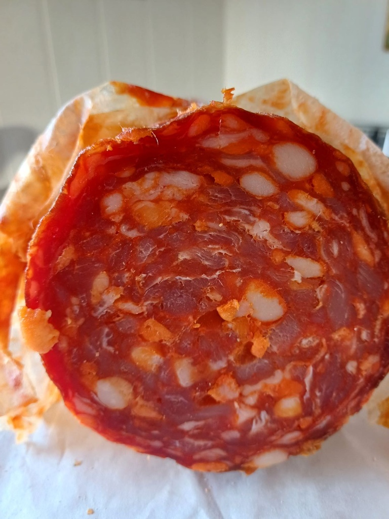 SALAME VENTRICINA PICANTE - Cavazzuti prix au Kg 33,50€ (ex : 3,35€)